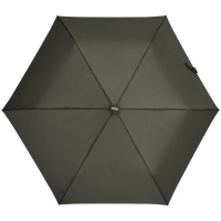 Складной зонт Samsonite Rain Pro Flat, механический, 3 сложения, серый