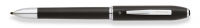 Многофункциональная ручка Cross Tech4. Цвет - черный матовый.