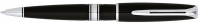 Шариковая ручка Waterman Charlestone Ebony Black  CT. Корпус - акриловая смола