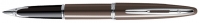 Перьевая ручка Waterman Carene Frosty Brown ST. Перо - золото 18К с родиевым покрытием