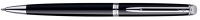 Шариковая ручка Waterman Hemisphere Essential Black CT. Корпус и колпачок - лаковые