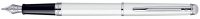Перьевая ручка Waterman Hemisphere Essential White CT. Перо - нержавеющая сталь