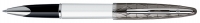 Роллерная ручка Waterman Carene Contemporary White ST. Детали дизайна: палладиевое покрытие