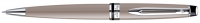 Шариковая ручка Waterman Expert Taupe CT. Корпус - лак, детали дизайна: палладиевое покрытие